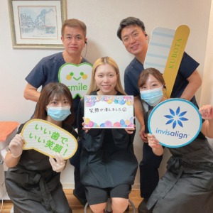 矯正治療終了おめでとうございます！