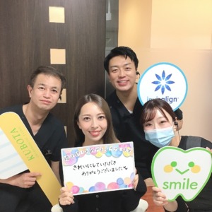 矯正治療終了おめでとうございます！